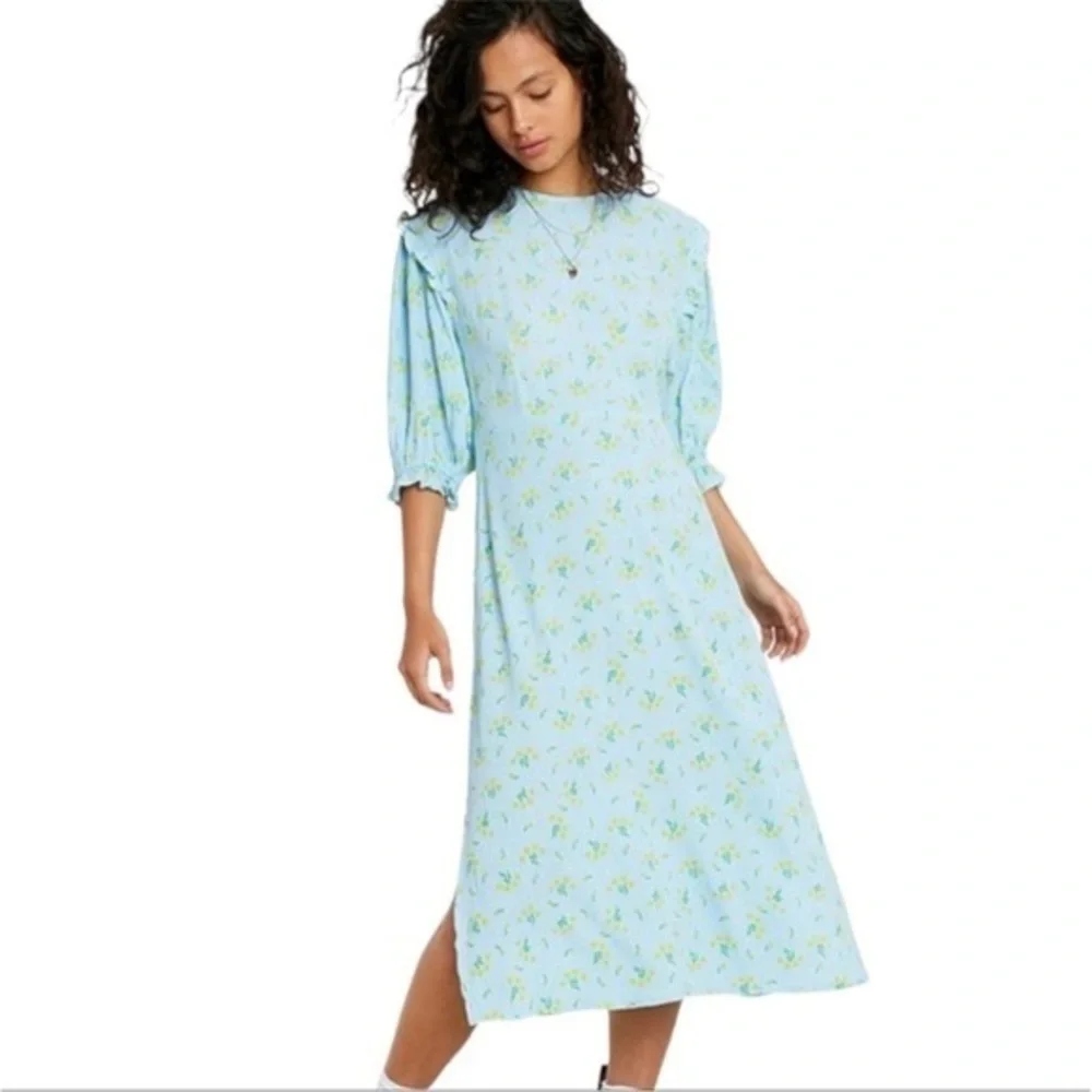 Faithful The Brand Jean Mari‎ Floral Midi Dress